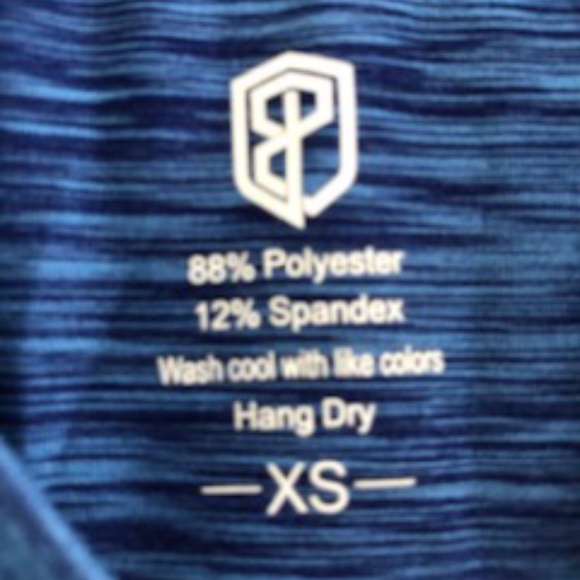 🌊 BORN PRIMITIVE The Elevate Crop 2.0- Royal  🌊 - Picture 4 of 4